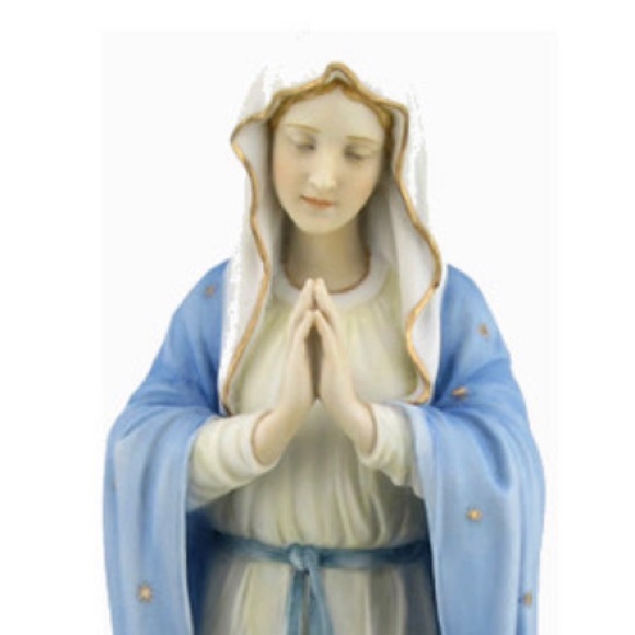 ✨ Blessed Virgin Mary by Veronese Design 🙏🏻 Holy Journey Religious Statue 🙏🏻 - Picture 4 of 16